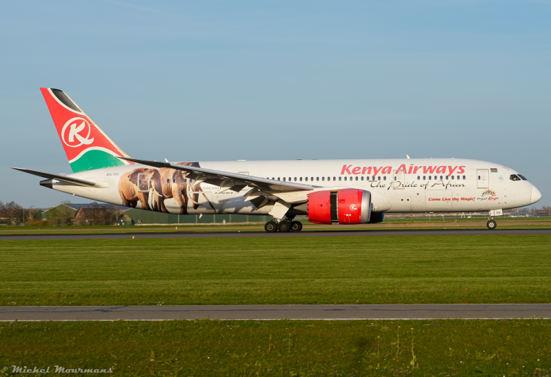 5Y-KZD -- Boeing 787-8 -- Kenya Airways