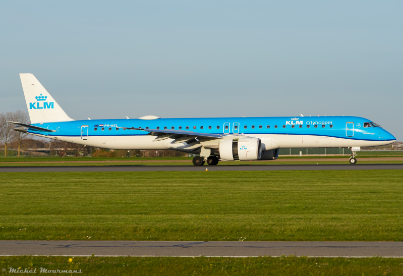 PH-NXL -- Embraer E195-E2 -- KLM Cityhopper