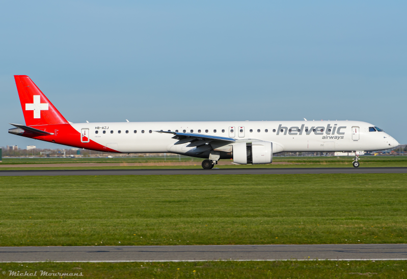 HB-AZJ -- Embraer E195-E2 -- Helvetic Airways