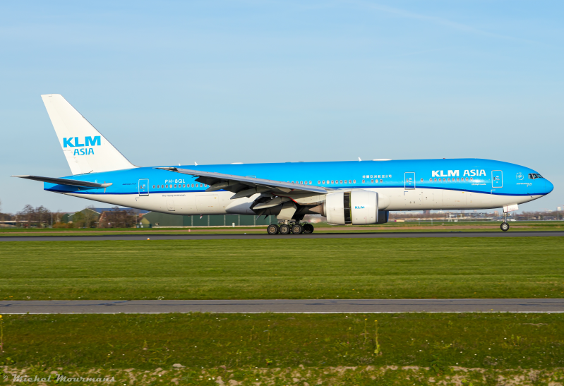 PH-BQL -- Boeing 777-200ER -- KLM