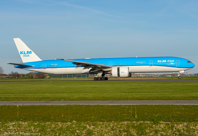 PH-BVB -- Boeing 777-300ER -- KLM