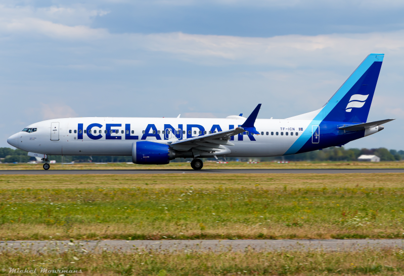 TF-ICN -- Boeing 737-8 MAX -- Icelandair