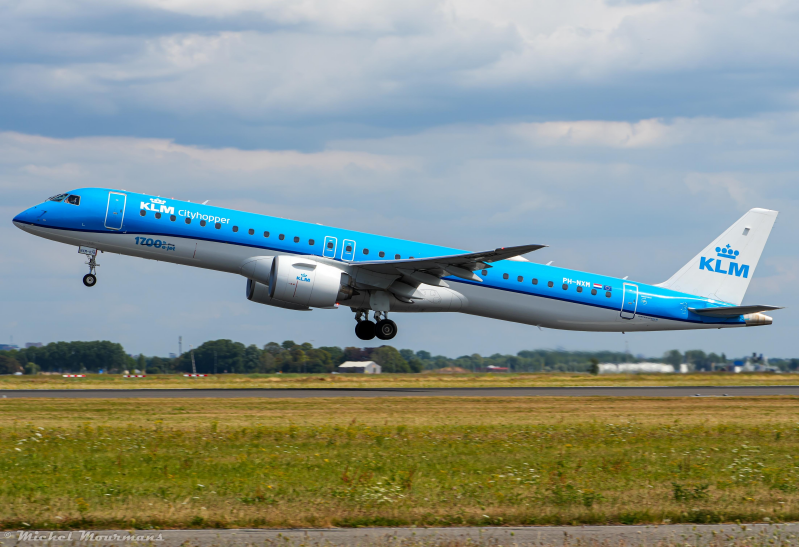 PH-NXM -- Embraer E195-E2 -- KLM Cityhopper