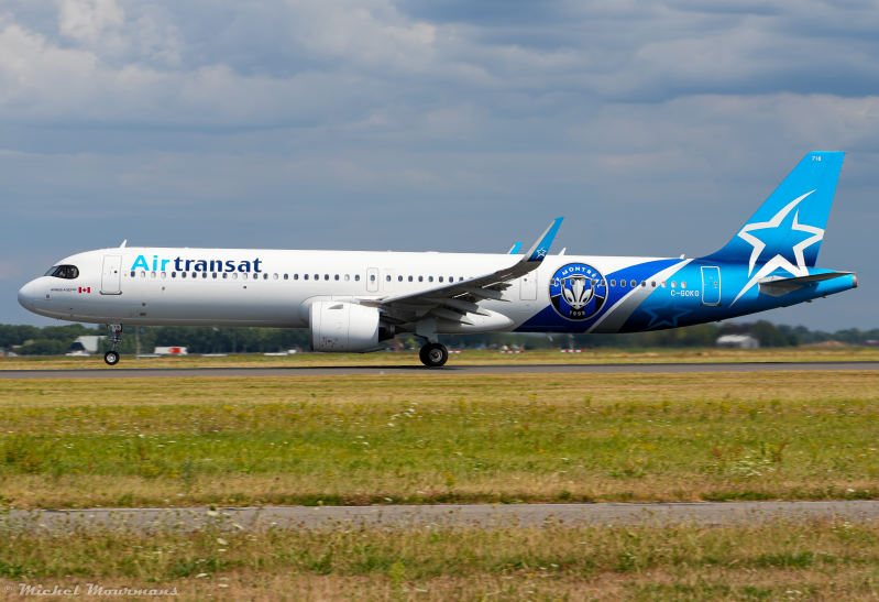 C-GOKG -- Airbus A321neo -- Air Transat