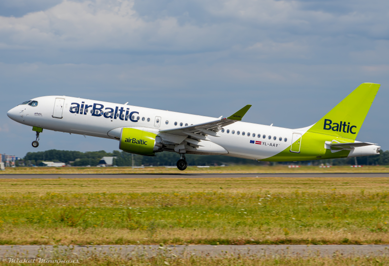 YL-AAY -- Airbus A220-300 -- Air Baltic