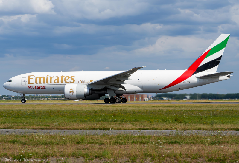 A6-EFU -- Boeing 777F -- Emirates SkyCargo