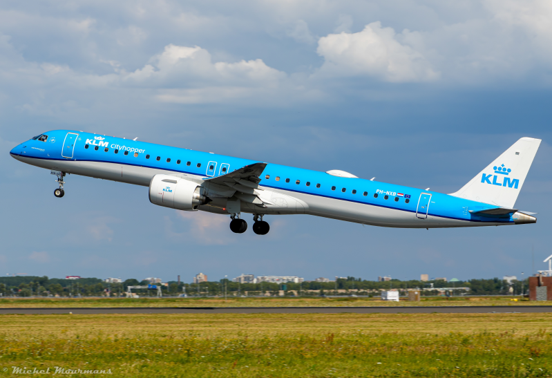 PH-NXB -- Embraer E195-E2 -- KLM Cityhopper