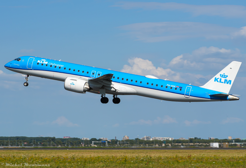 PH-NXK -- Embraer E195-E2 -- KLM Cityhopper