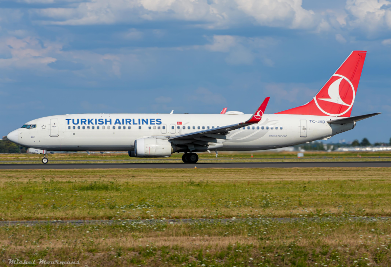 TC-JVD -- Boeing 737-800 -- Turkish Airlines