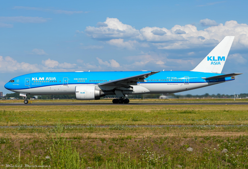 PH-BQN -- Boeing 777-200ER -- KLM