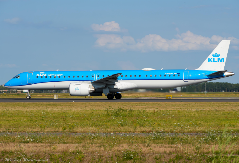 PH-NXS -- Embraer E195-E2 -- KLM Cityhopper