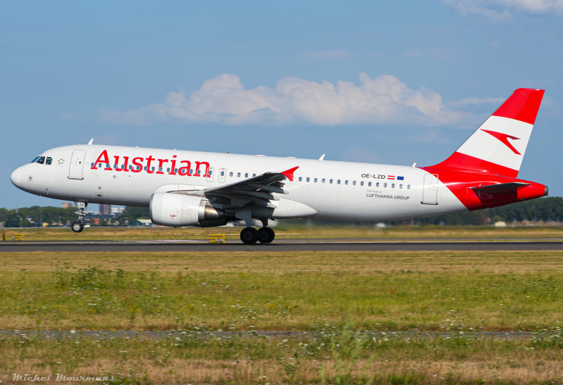 OE-LZD -- Airbus A320 -- Austrian Airlines