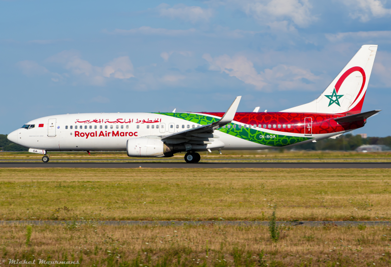 CN-ROA -- Boeing 737-800 -- Royal Air Maroc