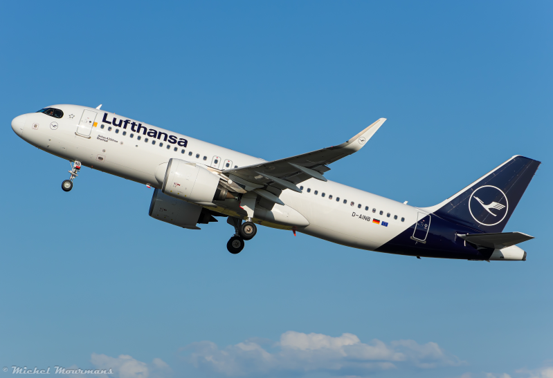 D-AINB -- Airbus A320neo -- Lufthansa