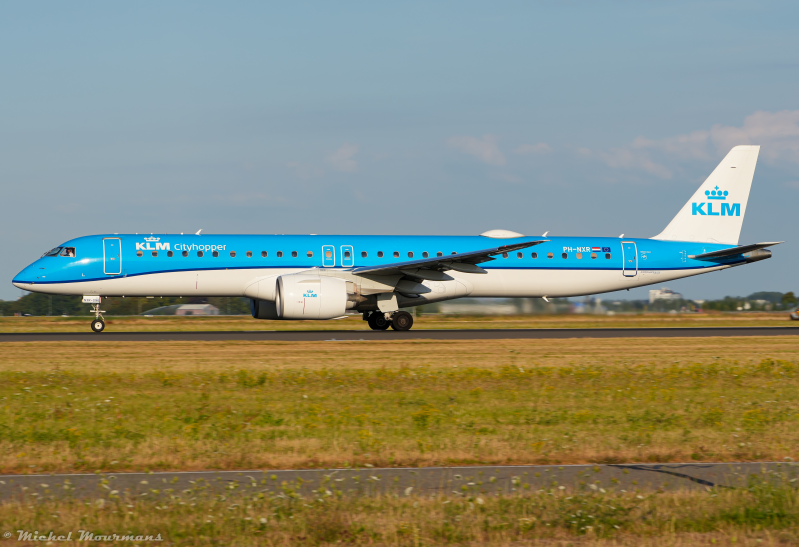 PH-NXR -- Embraer E195-E2 -- KLM Cityhopper