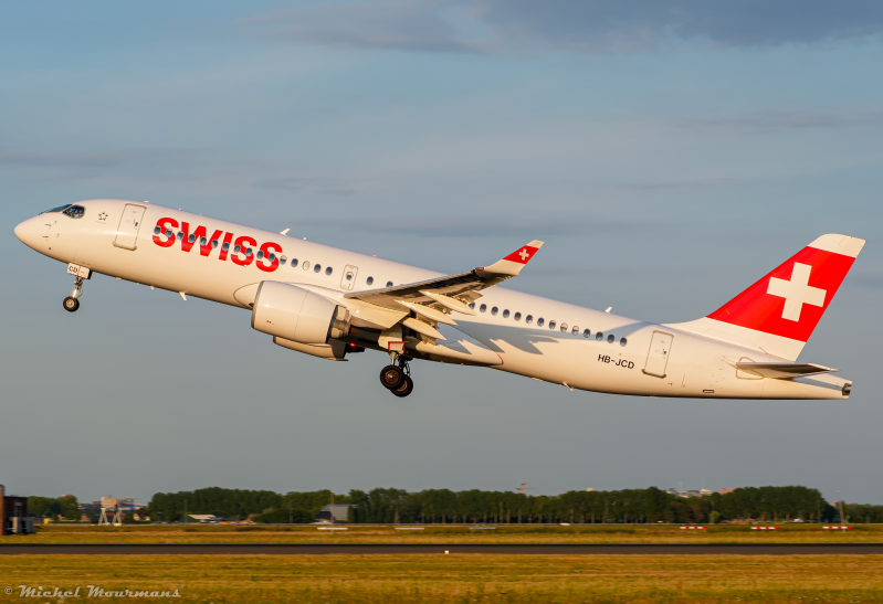 HB-JCD -- Airbus A220-300 -- Swiss