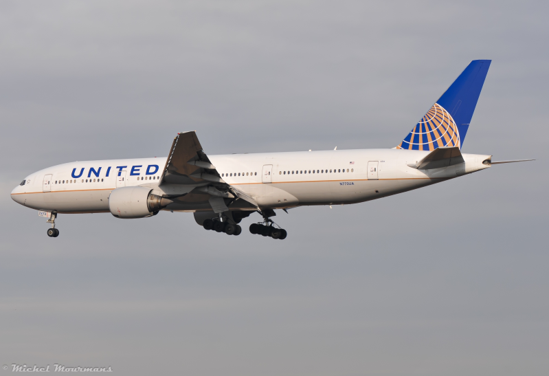 N773UA -- Boeing 777-200 -- United Airlines