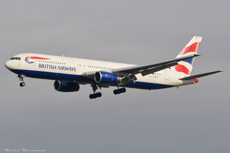 G-BZHB -- Boeing 767-300ER -- British Airways