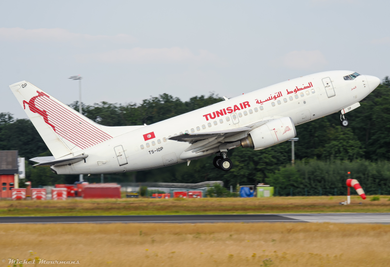 TS-IOP -- Boeing 737-600 -- Tunisair