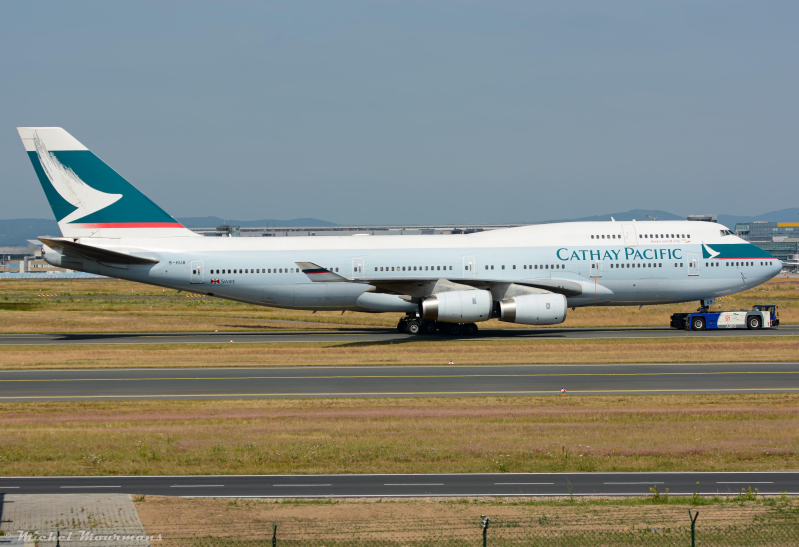 B-HUB -- Boeing 747-400 -- Cathay Pacific