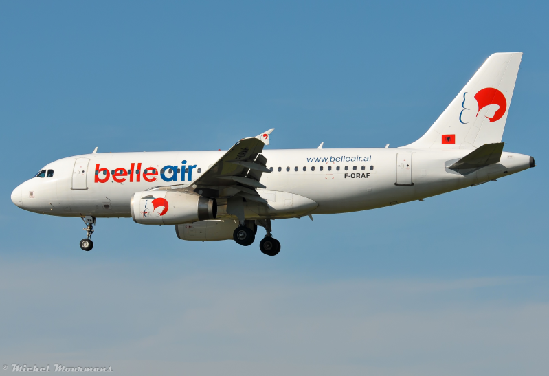 F-ORAF -- Airbus A319 -- Belle Air