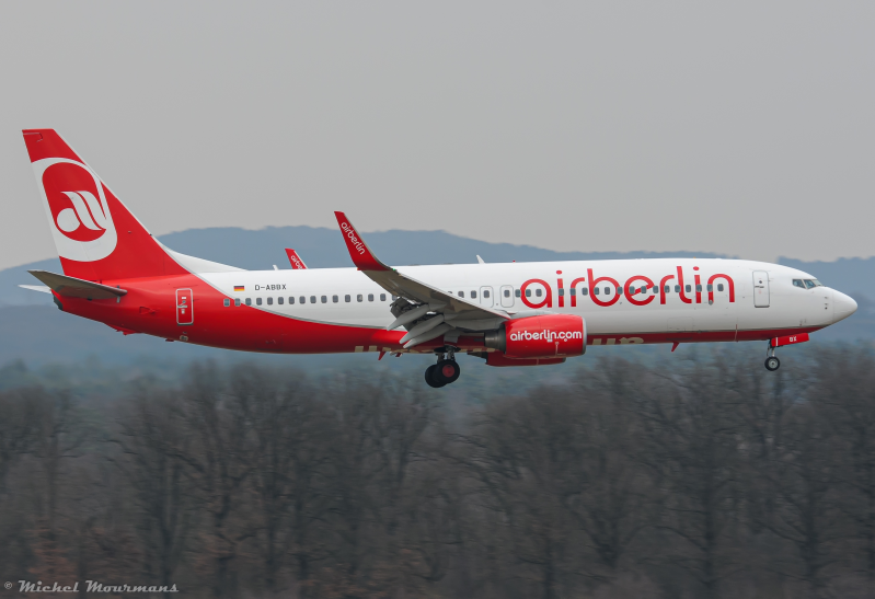 D-ABBX -- Boeing 737-800 -- Air Berlin