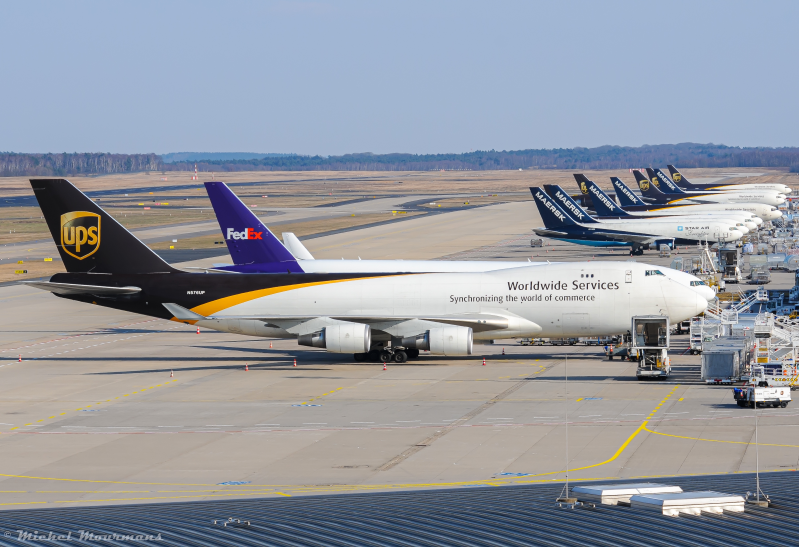 N576UP -- Boeing 747-400F -- UPS