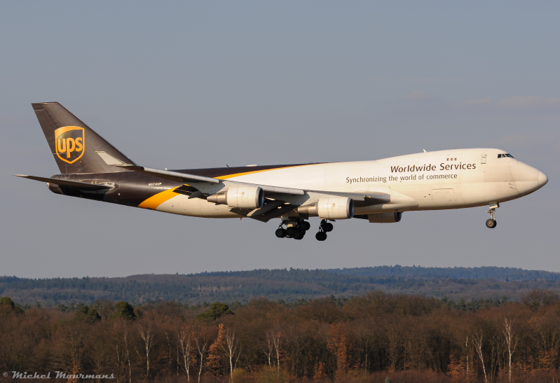 N574UP -- Boeing 747-400F -- UPS