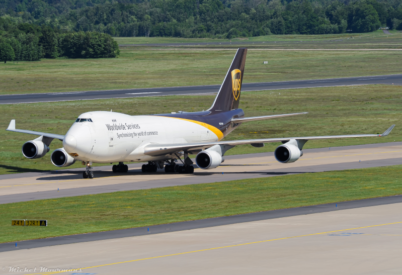 N575UP -- Boeing 747-400F -- UPS