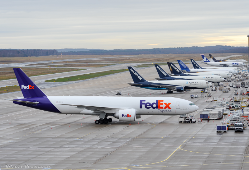 N887FD -- Boeing 777F -- FedEx Express