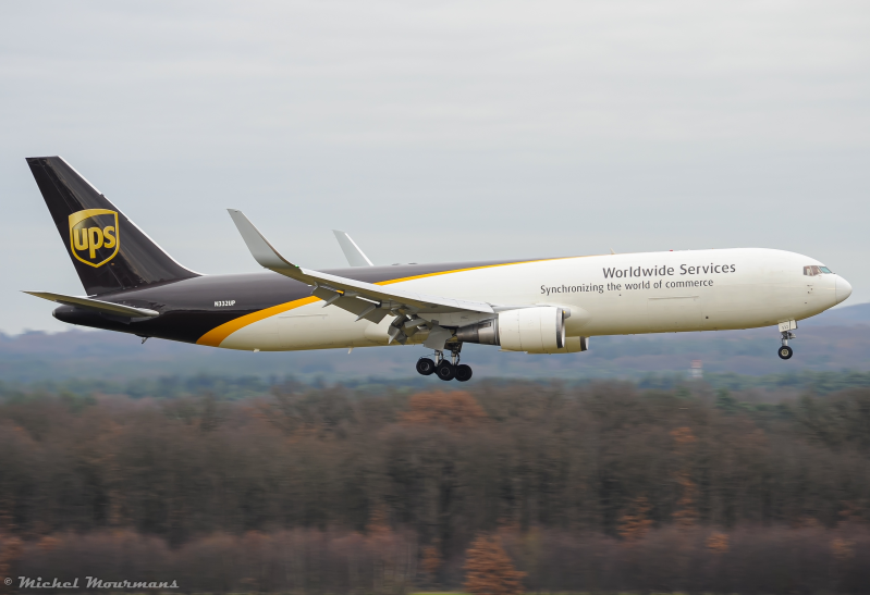 N332UP -- Boeing 767-300F -- UPS