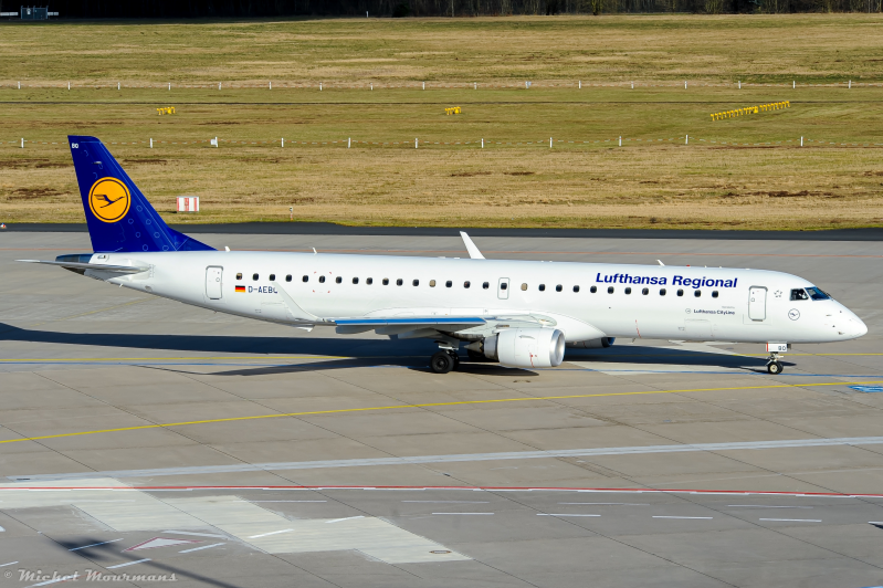 D-AEBQ -- Embraer 195 -- Lufthansa CityLine