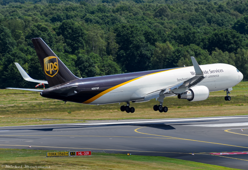 N357UP -- Boeing 767-300F -- UPS