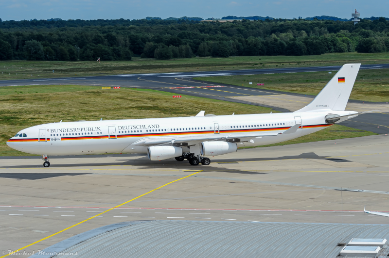 16+02 -- Airbus A340-300 -- German Air Force