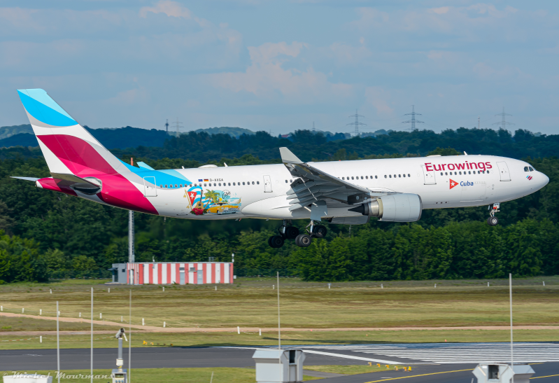 D-AXGA -- Airbus A330-200 -- Eurowings