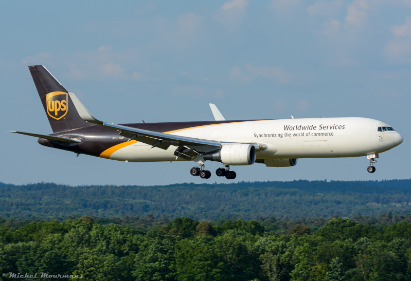 N337UP -- Boeing 767-300F -- UPS