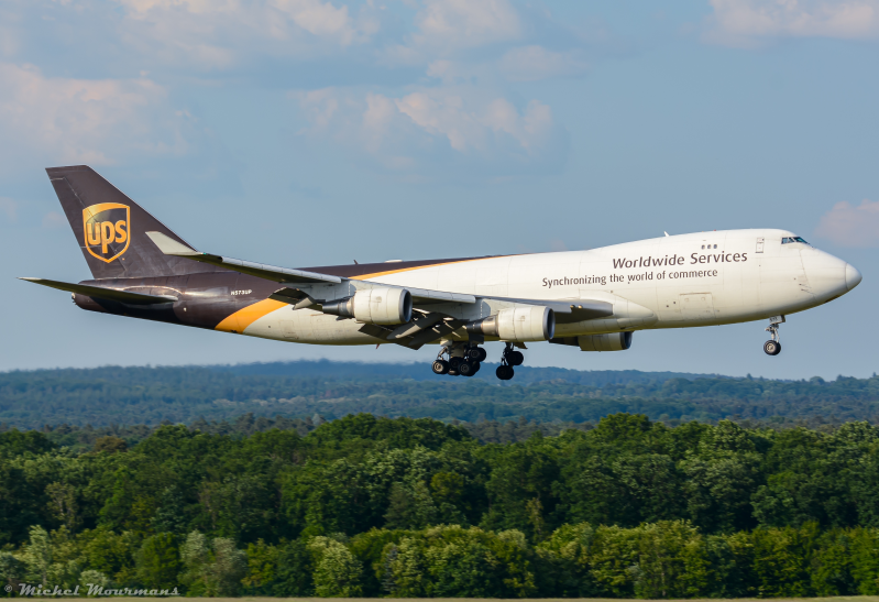 N573UP -- Boeing 747-400F -- UPS