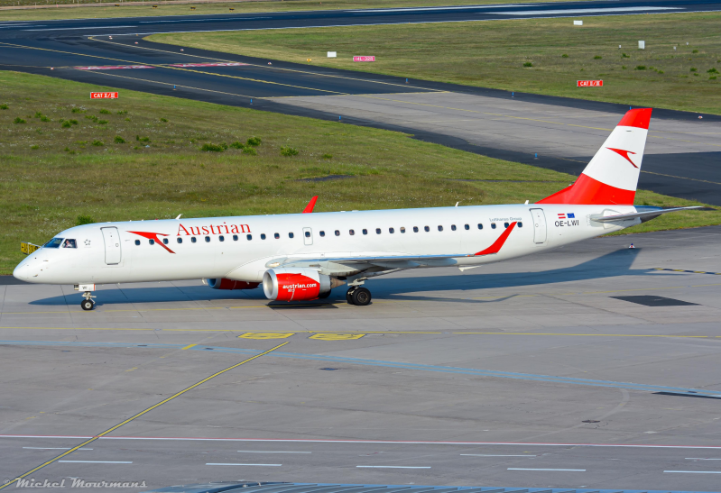 OE-LWI -- Embraer 195 -- Austrian Airlines
