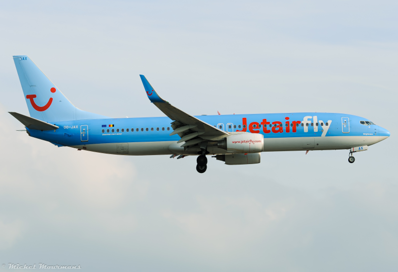 OO-JAX -- Boeing 737-800 -- Jetairfly