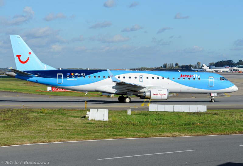 OO-JEB -- Embraer 190 -- Jetairfly