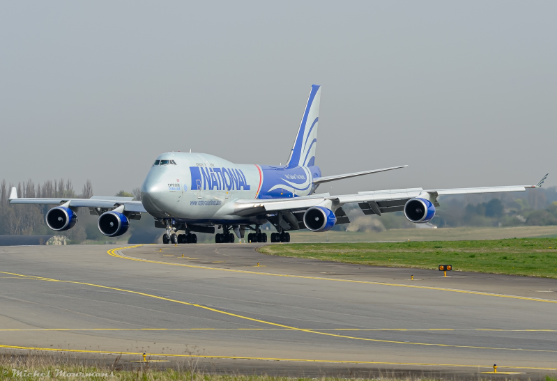 N952CA -- Boeing 747-400(BCF) -- National Airlines