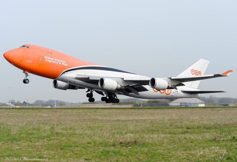 OO-THB -- Boeing 747-400F -- TNT Express