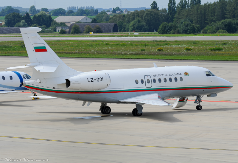 LZ-001 -- Dassault Falcon 2000EX -- Bulgarian Air Force