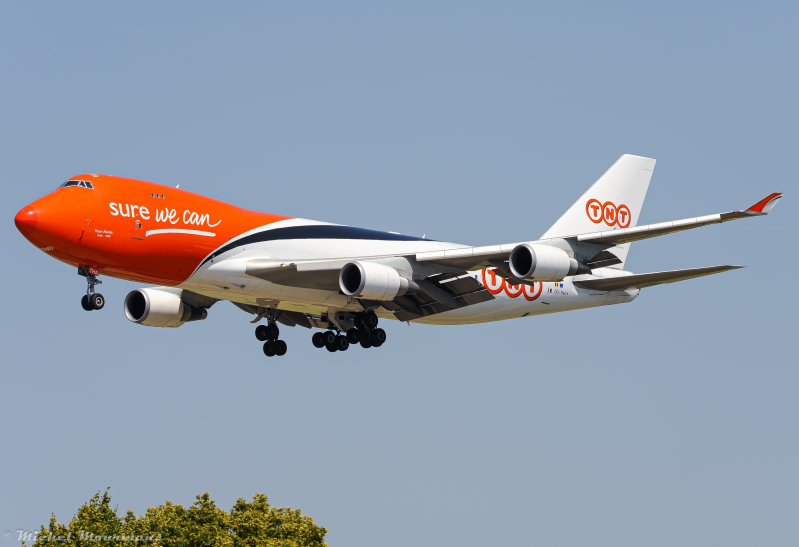 OO-THA -- Boeing 747-400ERF -- TNT Express