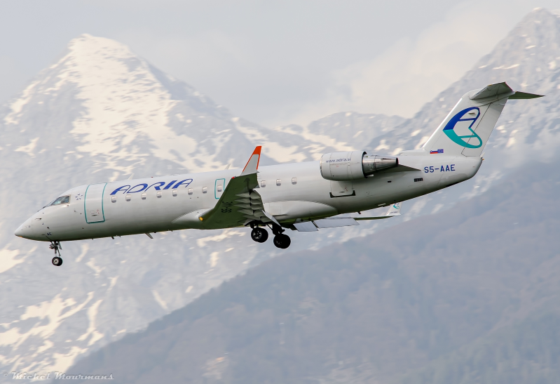 S5-AAE -- Bombardier CRJ-200 -- Adria Airways