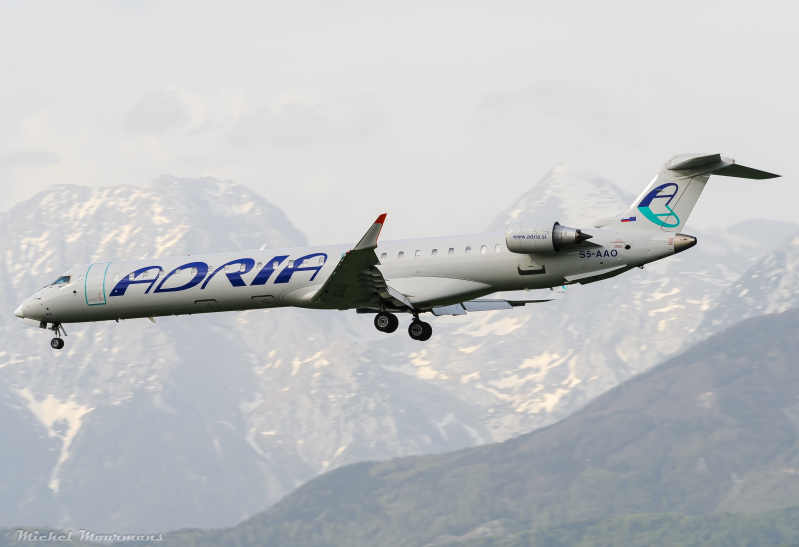 S5-AAO -- Bombardier CRJ-900 -- Adria Airways