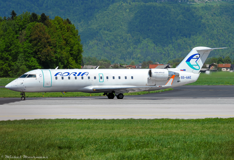 S5-AAE -- Bombardier CRJ-200 -- Adria Airways