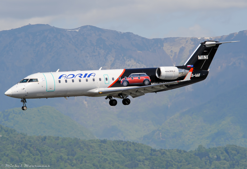 S5-AAF -- Bombardier CRJ-200 -- Adria Airways
