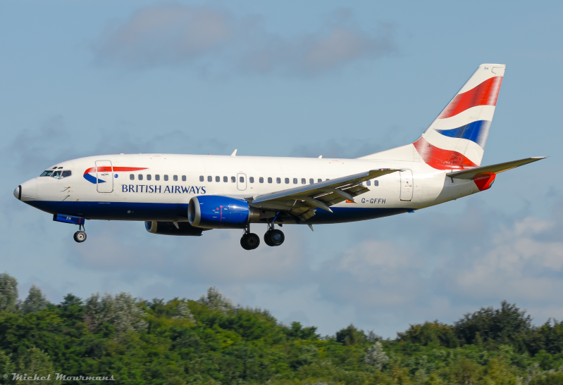 G-GFFH -- Boeing 737-500 -- British Airways