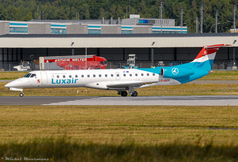 LX-LGX -- Embraer ERJ-145 -- Luxair